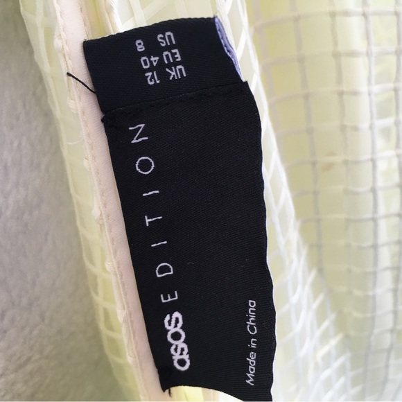 ASOS Edition blouson sleeve midi dress - Picture 8 of 12